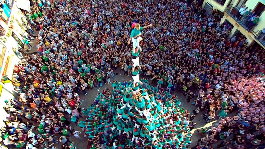 Torre de los Castellers de Vilafranca.