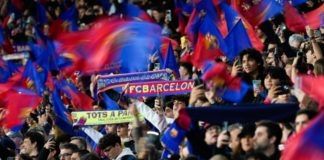 La afición celebra la vuelta del Barça a semifinales tras 6 años