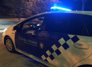 Coche patrulla de la Guarida Urbana de Badalona.