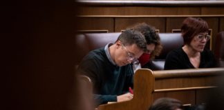 El exdiputado y exportavoz de Sumar en el Congreso, Íñigo Errejón.