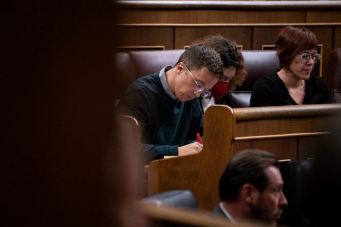 El exdiputado y exportavoz de Sumar en el Congreso, Íñigo Errejón.