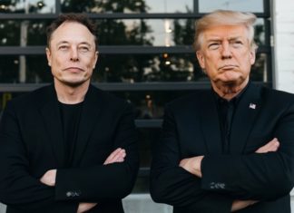 Elon Musk y Donald Trump en una imagen de la campaña electoral