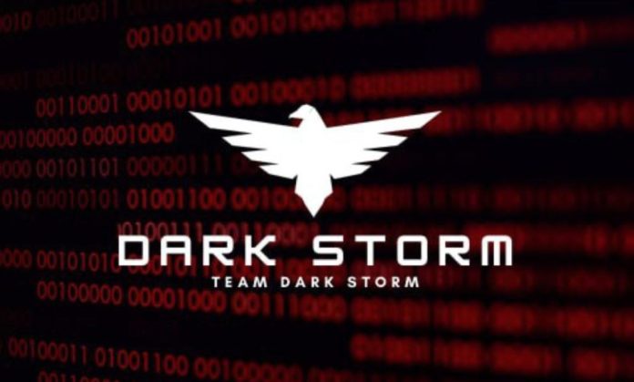 Logotipo del grupo de hackers conocido como Dark Storm.